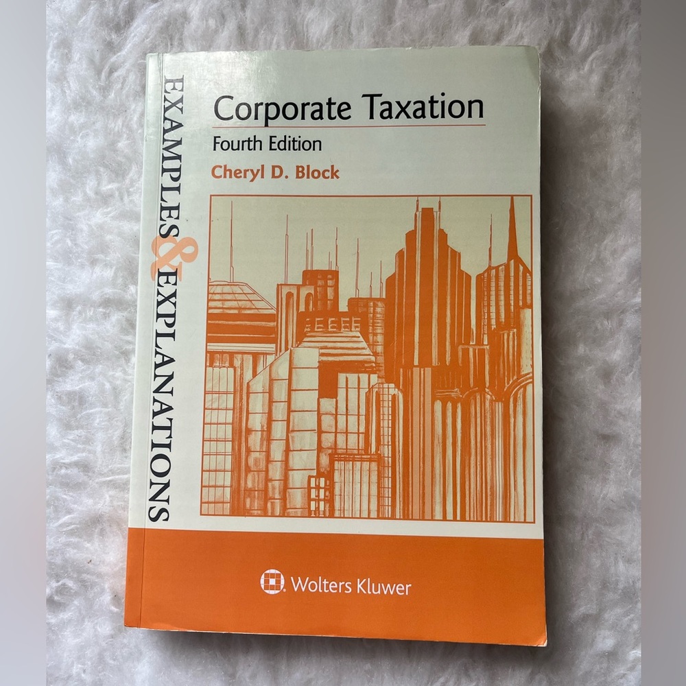 Corporate Taxation. 4th edition.